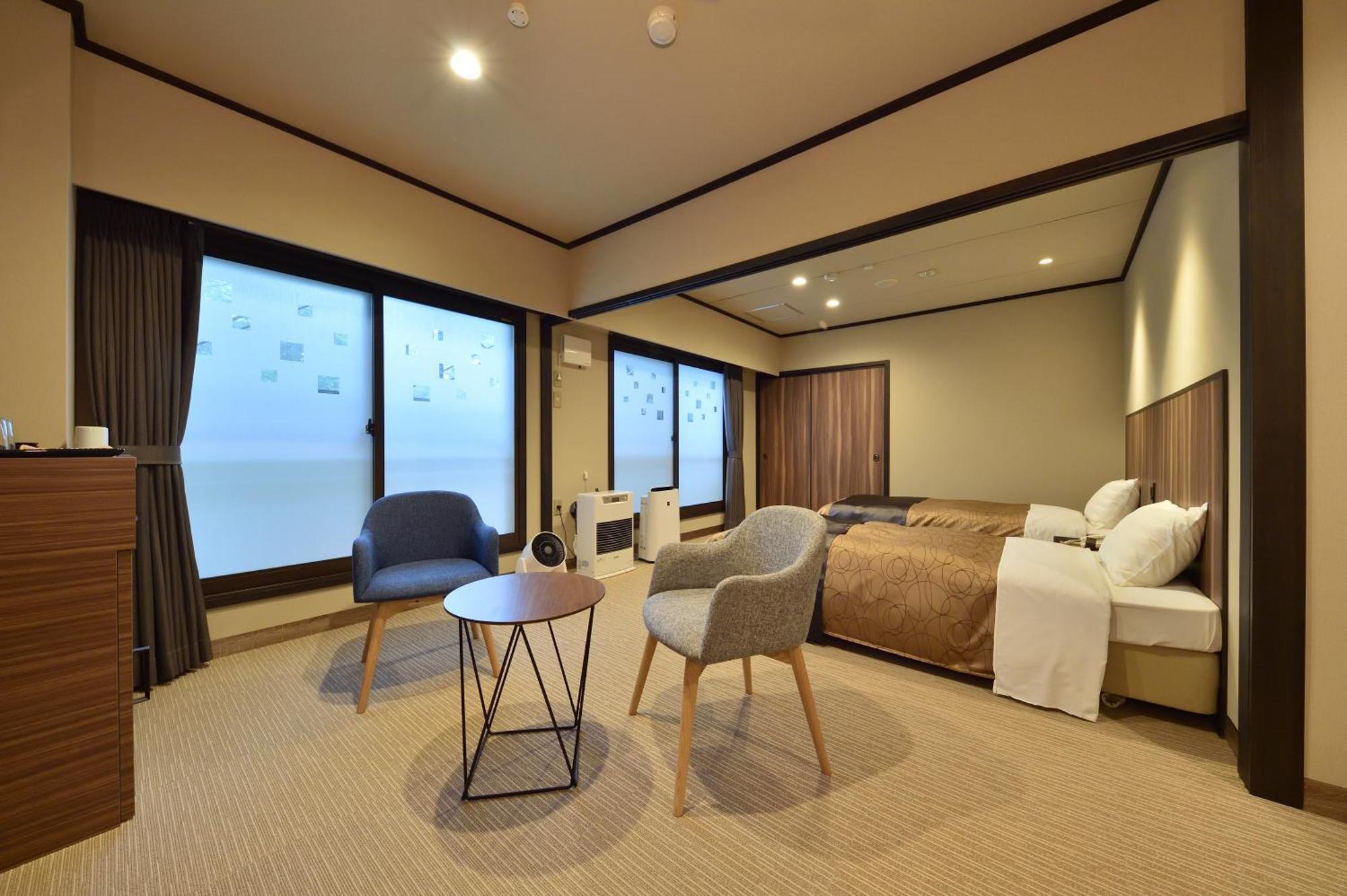 碧の美ゆゆaonobi Yuyu旧湯元白金温泉ホテル Biei Exterior photo