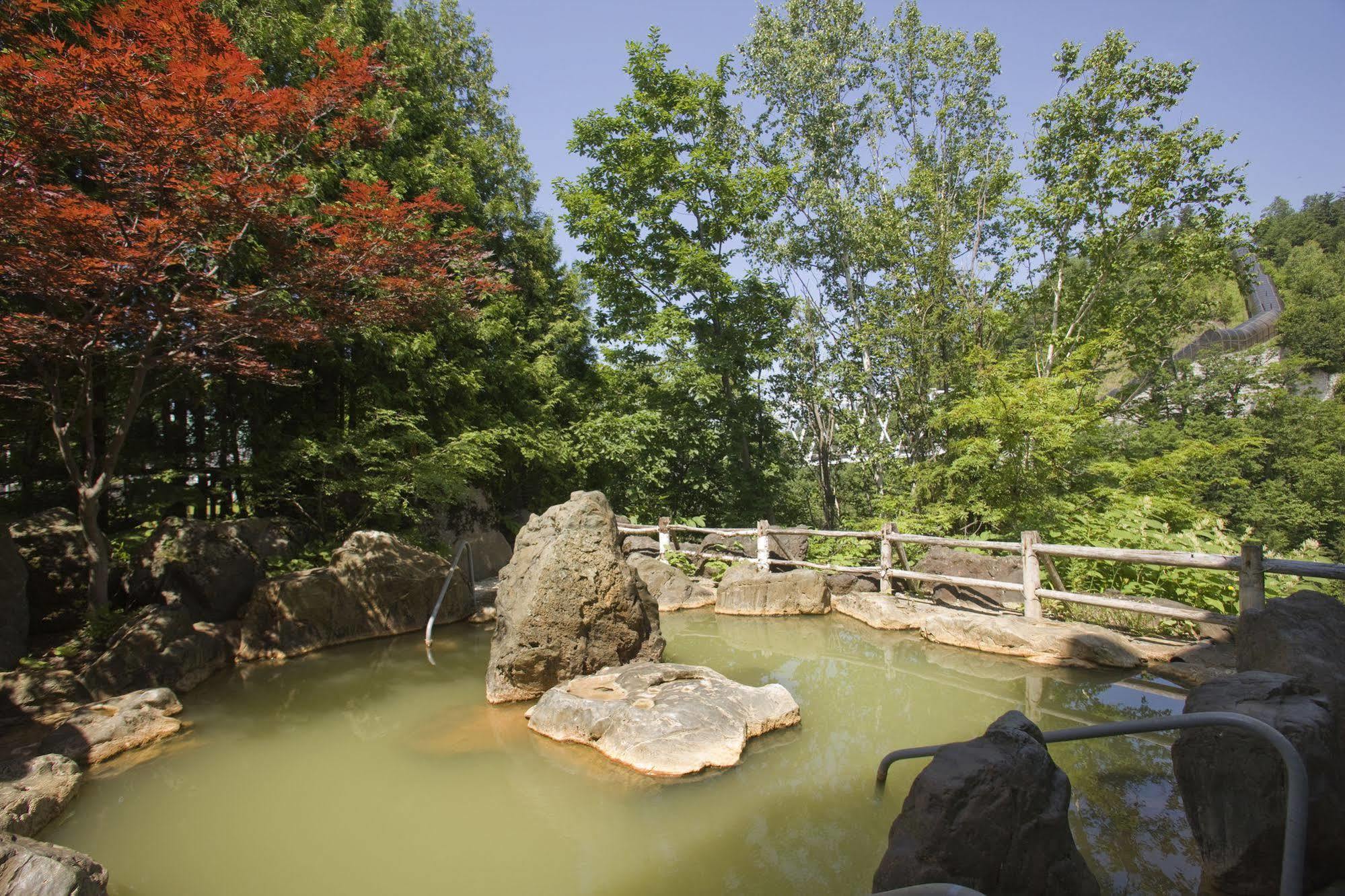 碧の美ゆゆaonobi Yuyu旧湯元白金温泉ホテル Biei Exterior photo