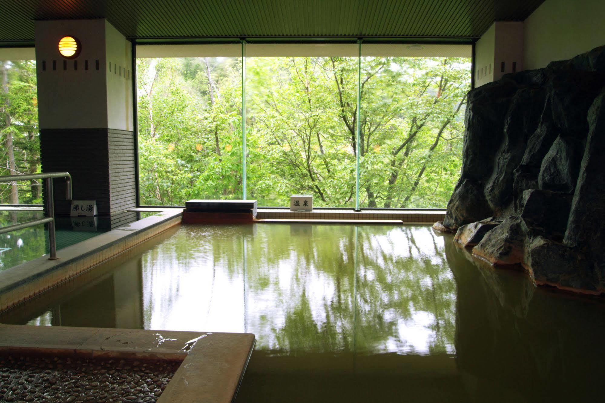 碧の美ゆゆaonobi Yuyu旧湯元白金温泉ホテル Biei Exterior photo